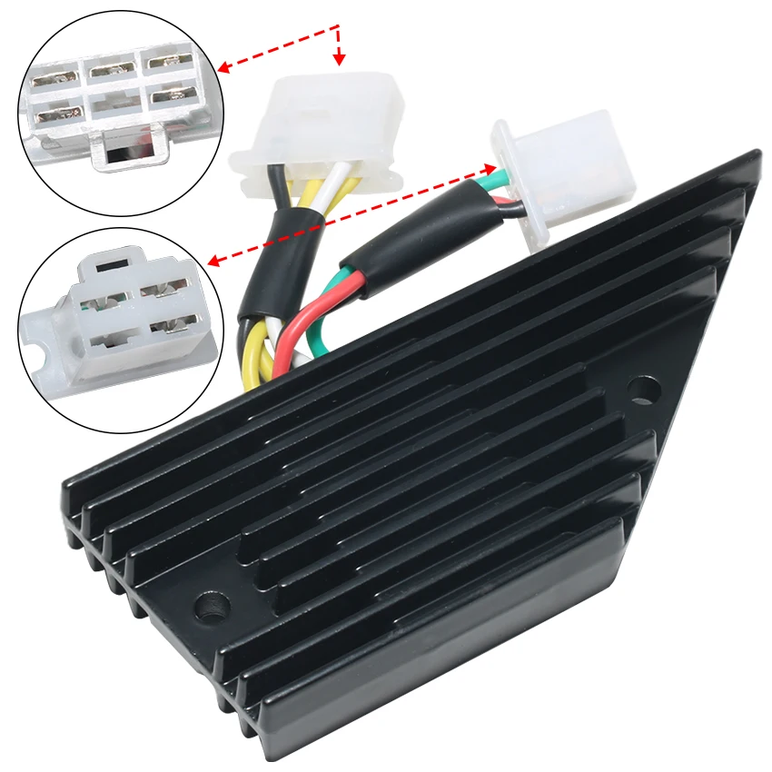 12V Motorcycle Stabilizer Voltage Regulator Current Rectifier Charger With Plug For Honda CBX750F 1984-1987 OEM:31600-MJ0-003