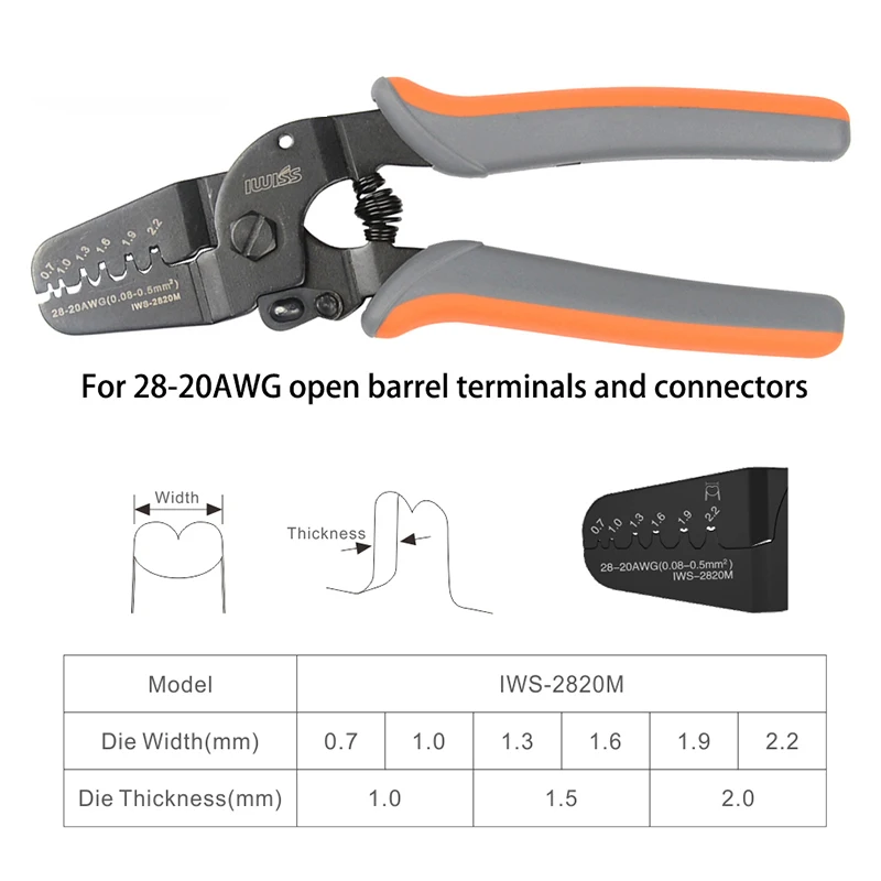 JST 2.54 2510 CONNECTOR ปลั๊ก + เข็ม + ซ็อกเก็ตหัว Mini Micro Barrel CRIMPING เครื่องมือสำหรับ AWG28-20 เทอร์มินัลและตัวเชื่อมต่อ