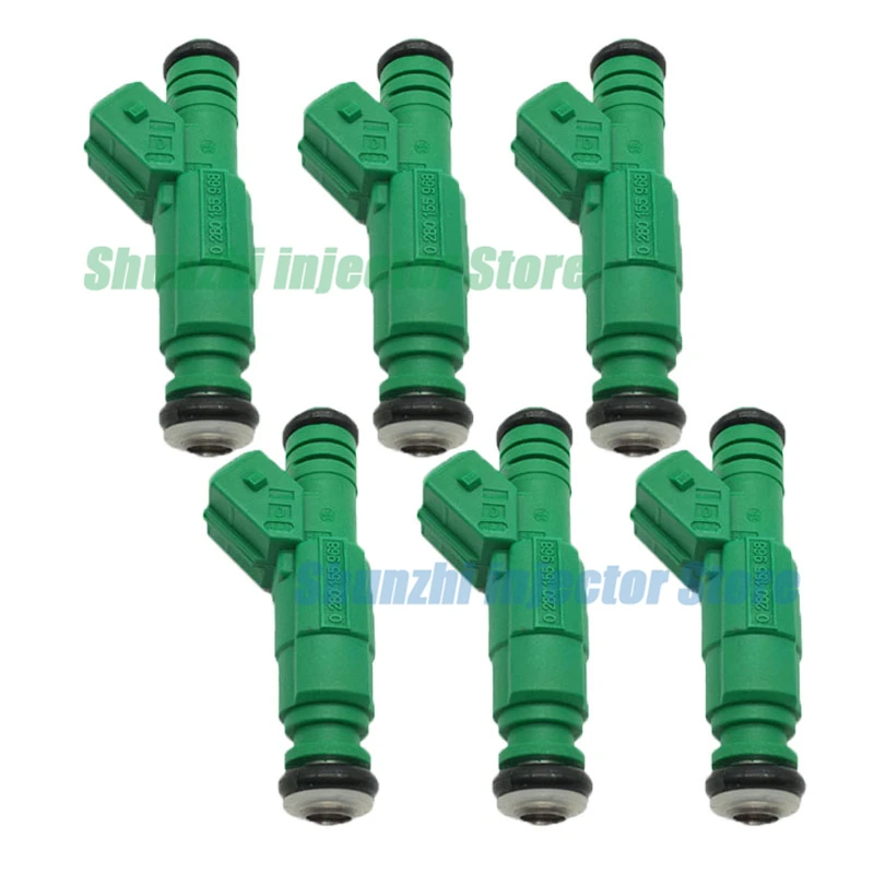 

6pcs Fuel Injector Nozzle For BMW Ford Audi A4 S4 TT VW Dodge Pontiac Buick Chrysler GMC 0280155968