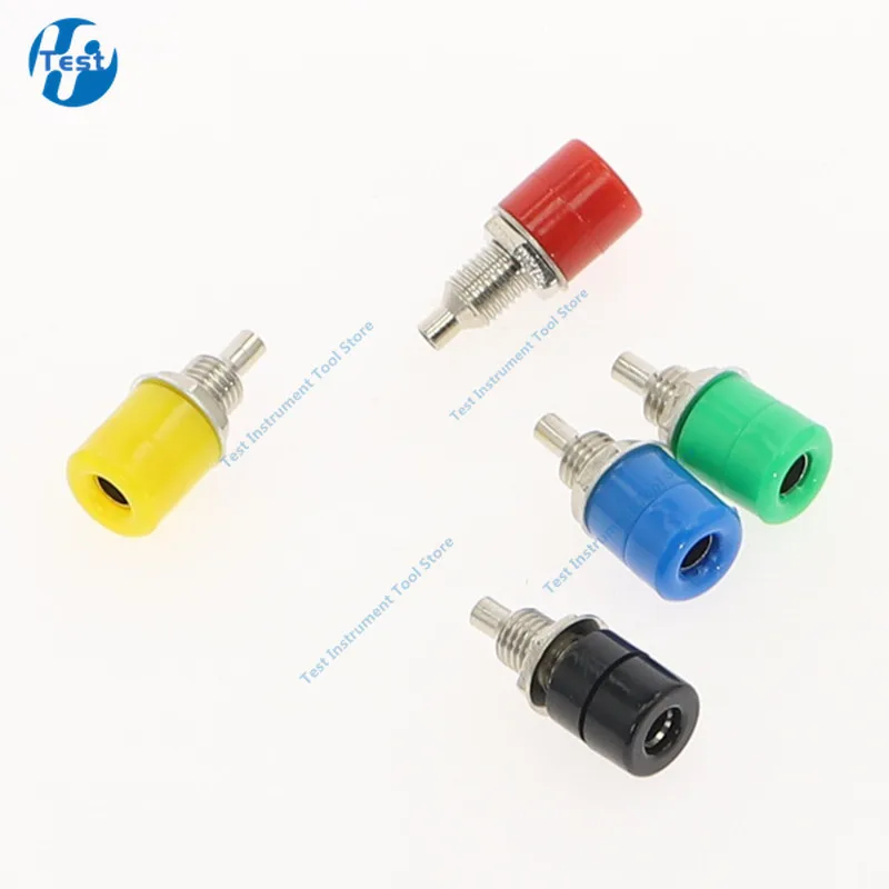 5 Color 4mm Female Banana Plug Socket Connector Binding Post Audio Terminal