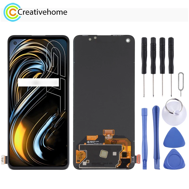 

Original Super AMOLED Material LCD Screen and Digitizer Full Assembly for OPPO Realme GT 5G RMX2202