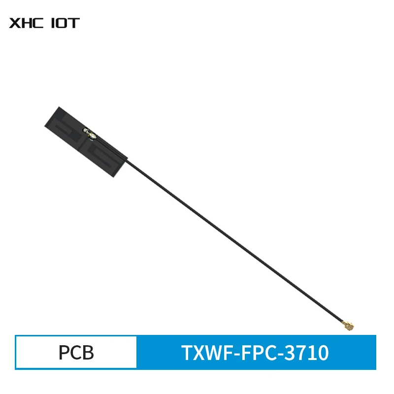 

10pcs 2.4G/5.8G 2W Antennas Flexible Built-in Antenna XHCIOT TXWF-FPC-3710 2dBi IPEX Interface Small Size Save Space