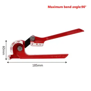 آلة ثني الأنابيب كماشة سبائك الصلب بيند 3 في 1 بندر الأنابيب المركبة 90 180 درجة أداة ثني الأنابيب 6 مم 8 مم 10 مم أفضل 6 مبيعات مستعملة للدوبلر الشفرة - رقم 2