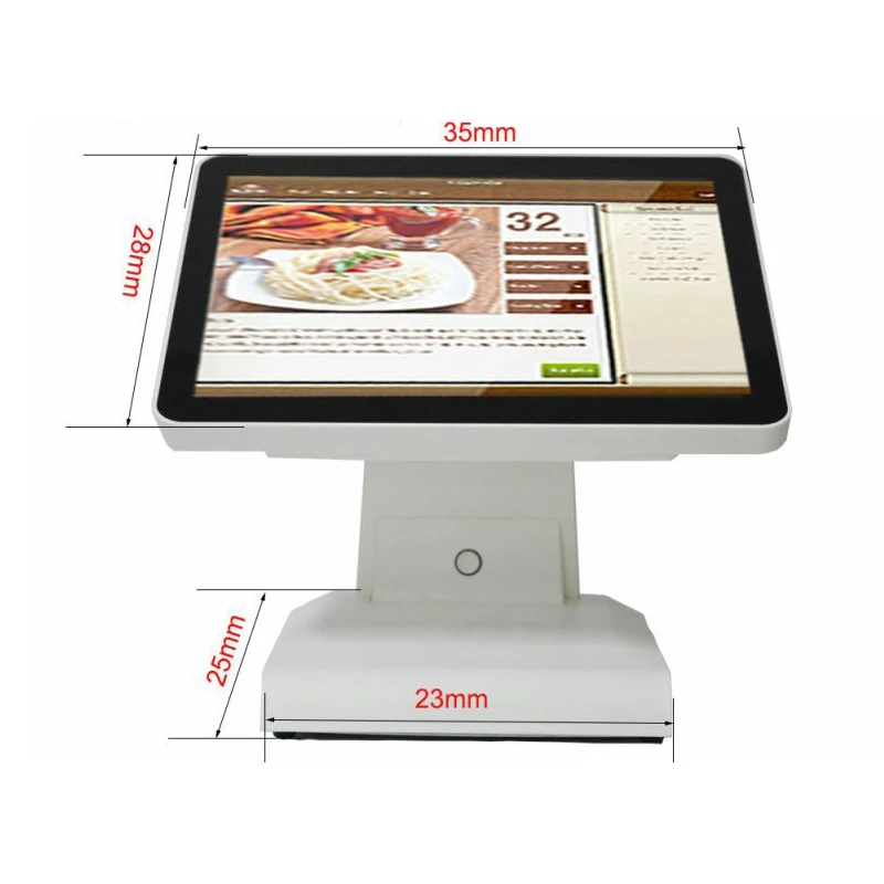 PC EPOS desktop 15 inch touch screen hot sale pos terminal hardware restaurant retail pos system cash register