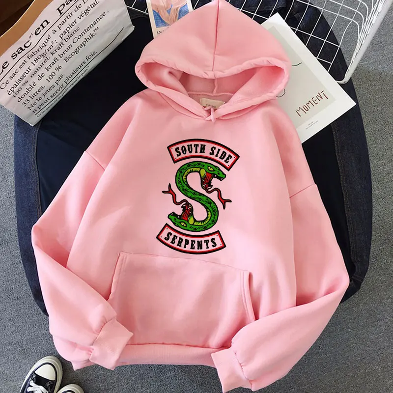 Riverdale Winter Women Hoodie Riverdale Sweatshirt Oversized South Side Serpents Hoodies Jughead Fashion Vintage Harajuku Tops