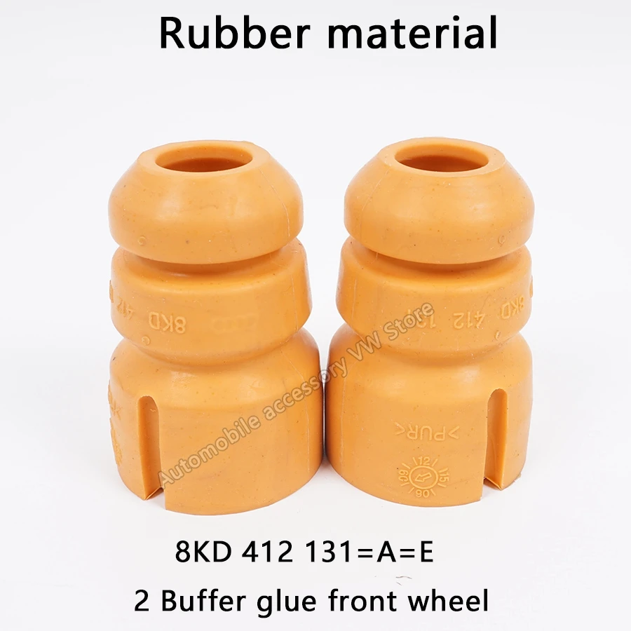 Rubber Buffer material Shock absorber accessories buffer glue block For Audi A4 A6 A5 Q5 A7 8RD512131 8KD 8K0512131 8KD412131