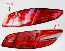 Led tail light brake lamp driving light turn signal assembly for Peugeot 408 2009-2013 car accessories