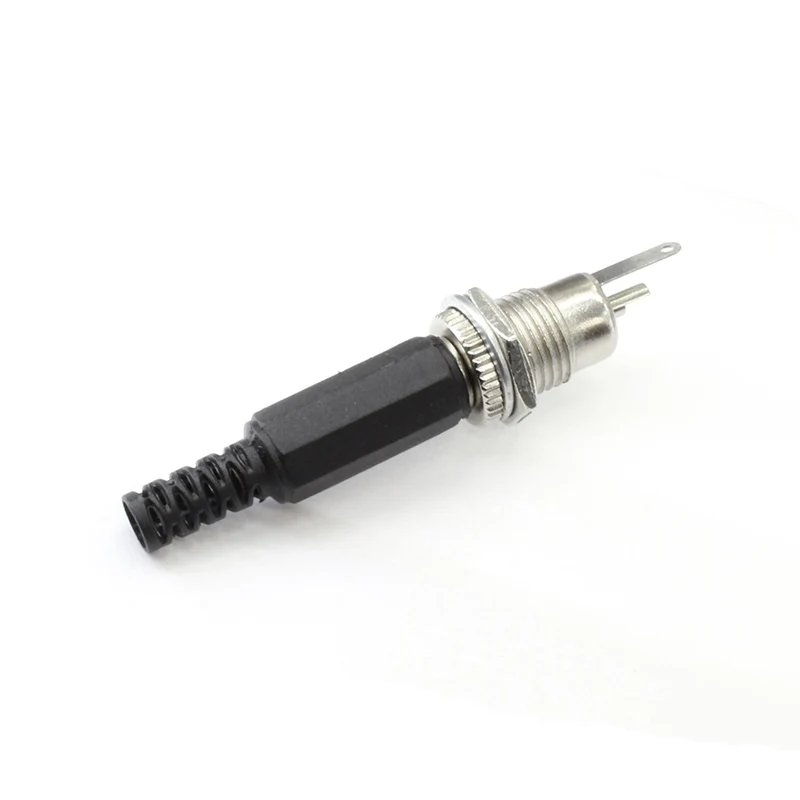 DC 5.5*2.1 5.5*2.5 Connector 30V 5A DC Power Plug Female Interface Mount Socket Jack Plug Wire Terminals Adapter 022B image 4