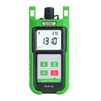 Optic Fiber Tester Light Source KLS-35-S FTTx Handheld Type Singlemode 1310/1550nm With Self Calibration