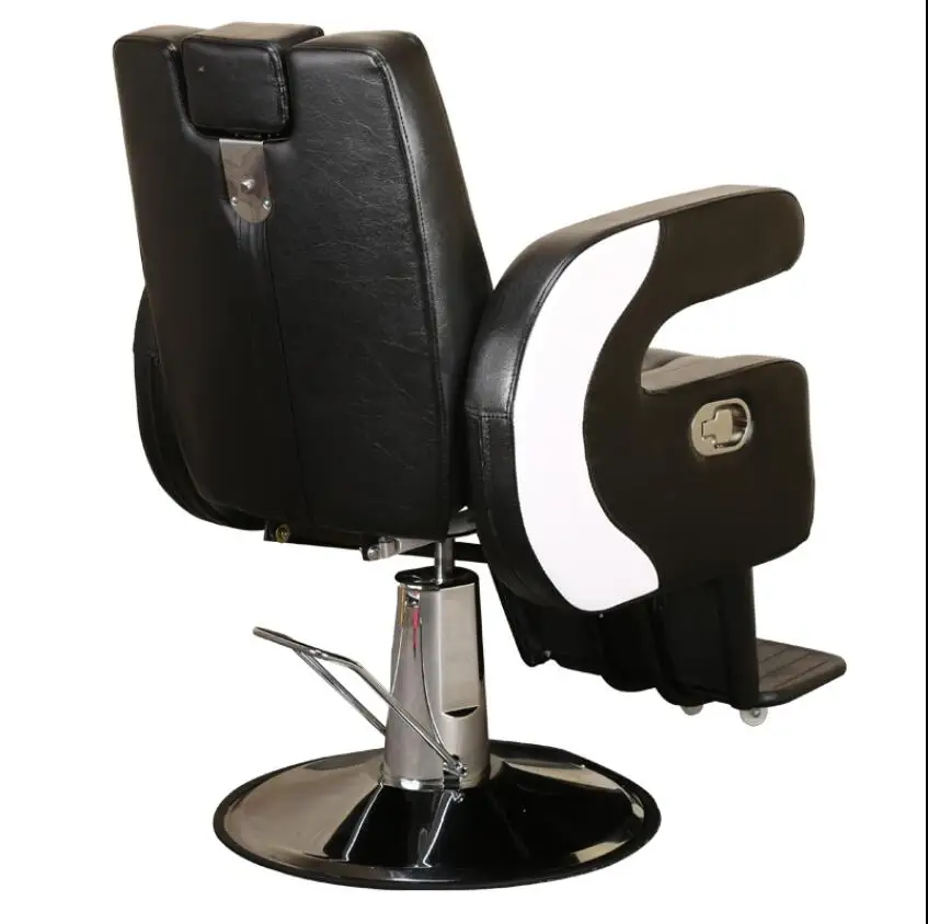 Barber shop chair can be put down the barber shop chair hair cutting seat barber shave chair hair salon special recliner