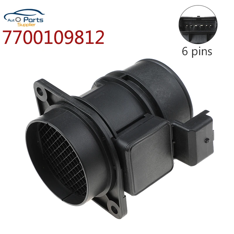 7700109812 5WK9632Z 5WK9620Z MAF Mass Air Flow Sensor for Renault Megane Scenic Trafic Clio Espace Kangoo Laguna Master 1.9 2.5