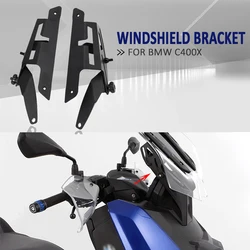 NEW Motorcycle Windscreen Bracket Adjustable Windshield Stand For BMW C400X C 400 X C400 X
