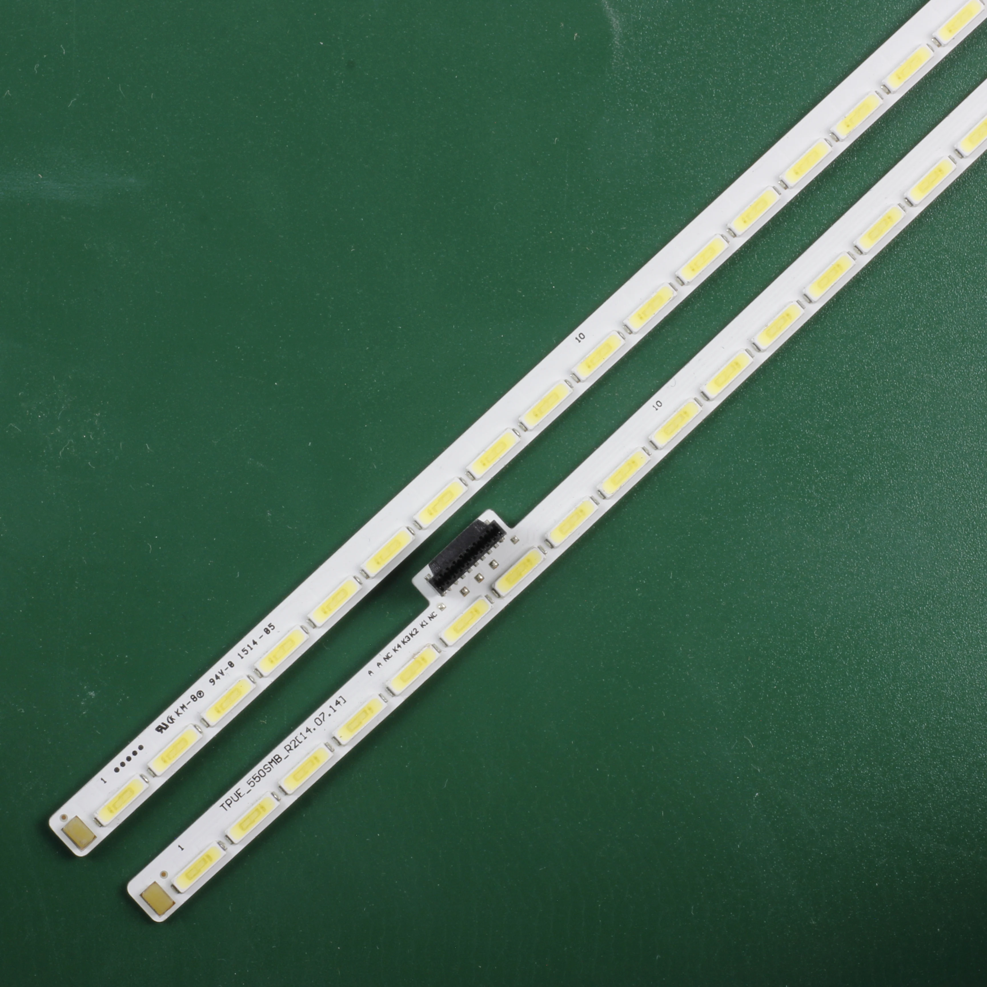 NEW 2PCS LED bakclight lamp strip 84 lamp For Philips 55PUS7600 TPUE_550SMA_R2 TPUE_550SMB_R2 TPT550U1-FJ04