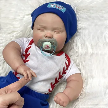 Pеооон ееооч20 20 20 inch Joseph Boneca Bebe reborn dolls newborn babies soft vinyl lovely football boy