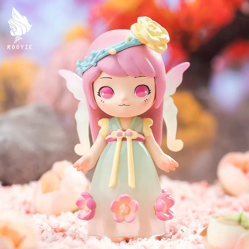 ROOYIE Blind Box Surprise Spirit Beast Day Mission Decoration Girl Birthday Gift Cute  Collectible Toy