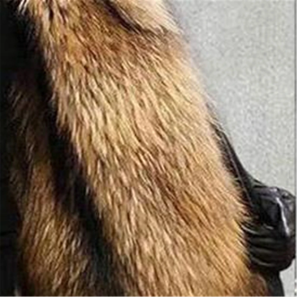 Parka gruesa de algodón para hombre, abrigo grande de piel sintética con capucha de mapache para mantener el calor, chaqueta rusa, ropa de invierno,