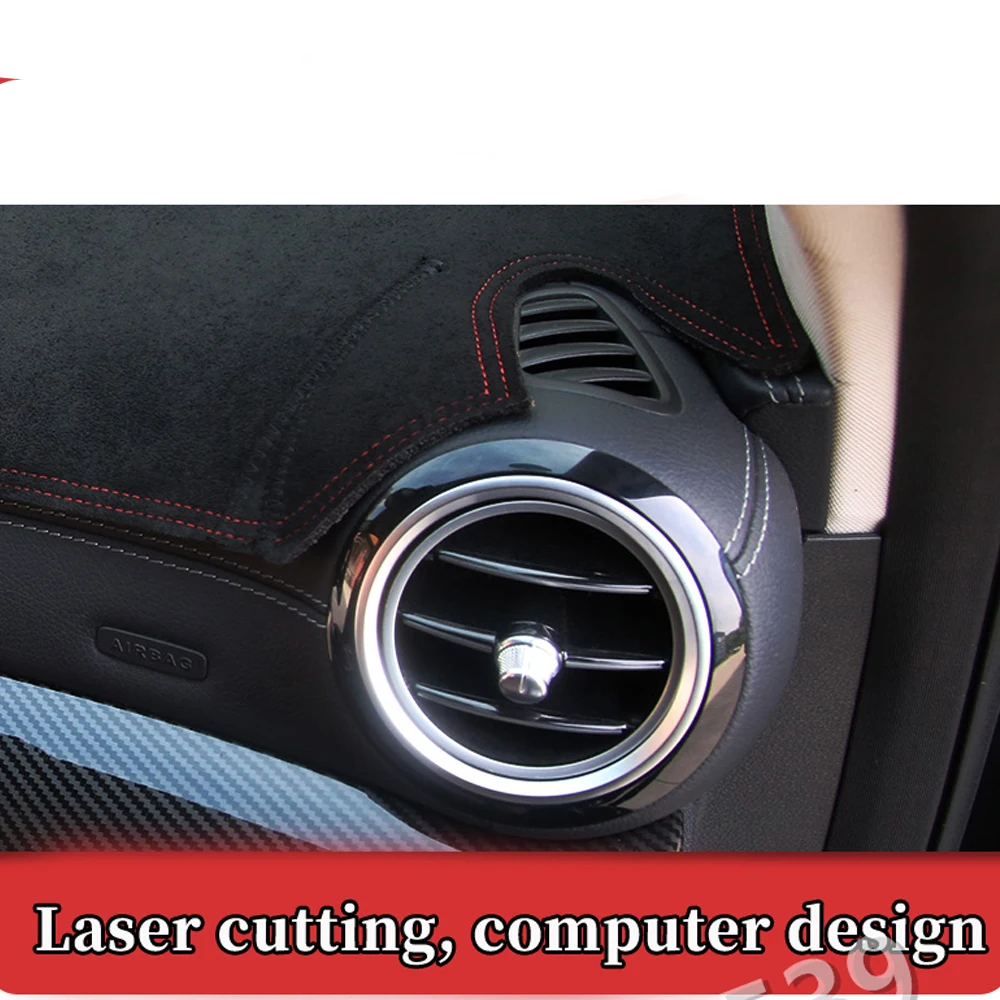 Car-styling Suede  Dashmat Dashboard Cover Dash Mat Accessories For Toyota SPRINTER CARIB GF Corolla AE110 SE/XE 1997-2001 1998