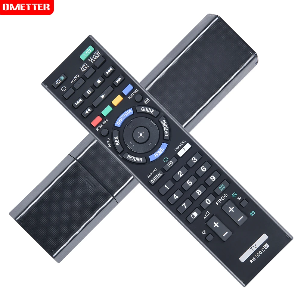 Pilot do Sony TV RM-GD032 RM-GD030 RM-GD033 RM-GD031 KDL55X9000B KDL60W850B KDL26EX550 KDL40EX650 40 w600b KDL-65W950B