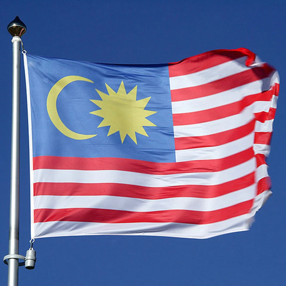 Candiway 90X150cm MYS MY Malaysia Flag Malaysia Flag Banner