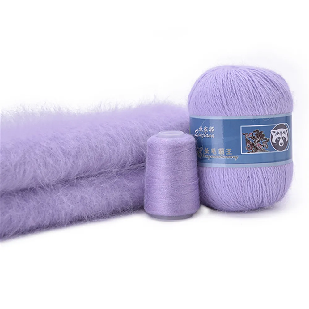 Mink Wool Yarn Mink Wool Yarn Long Wool Mink Wool Mink Wool Hand Knitted Medium Mink Wool Yarn