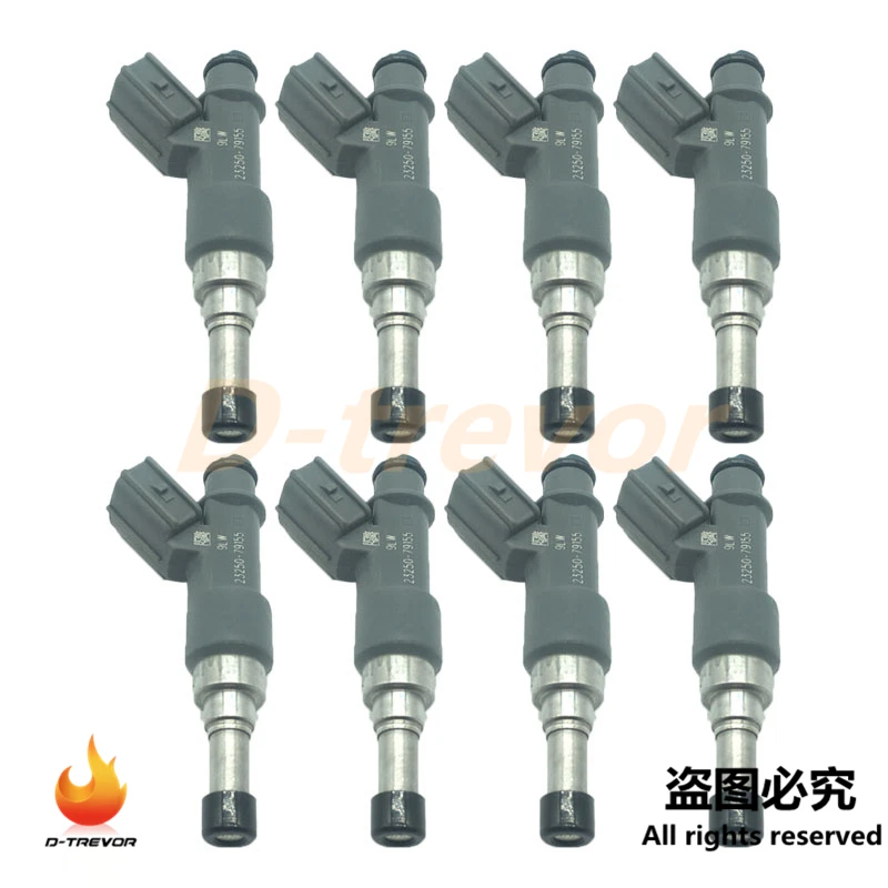 8PCS 23250-79155 Fuel Injector NozzleFor Toyota 4Runer Tacoma 2.7L 2005-2014 23209-75100