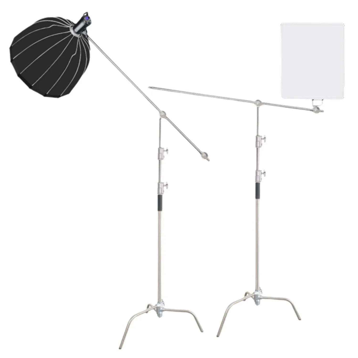 3,3 M Edelstahl Century Faltbare Licht Stehen Stativ Magie Bein Fotografie Studio C-Stand Für Spot-Licht, softbox, Flash lampe