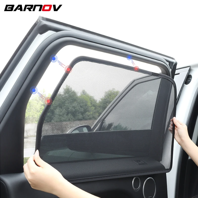 

BARNOV Car Special Curtain Window SunShades Mesh Shade Blind Original Custom For MITSUBISHI V5 V6 ATTRAGE SPACESTAR CANFER