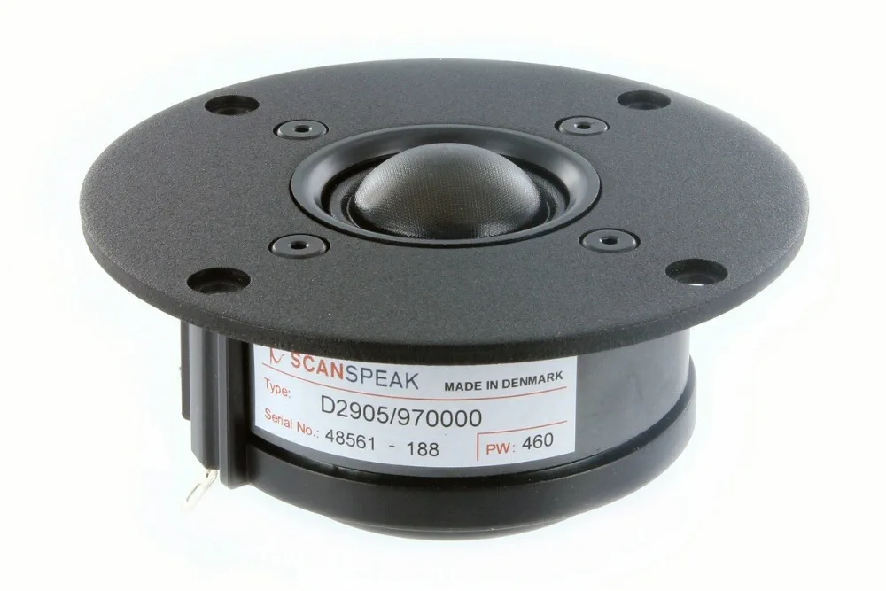 HF-087 HiFi Speakers  1Inch textile Dome Diaphragm classic tweeter unit /D2903 670000/ 6Ohm 89.5dB 460W