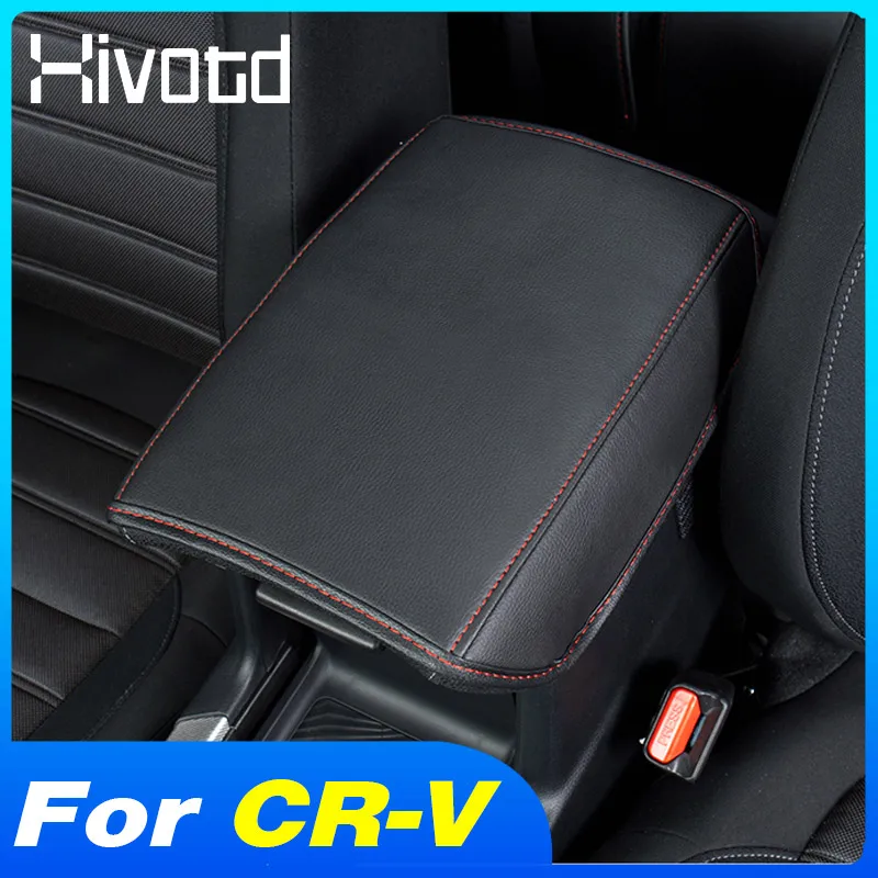 Armrest Covers Center Control Anti-dirty Cushion Pillow Panels Interior Car Decoration Accessories For Honda CR-V CRV 2017-2021