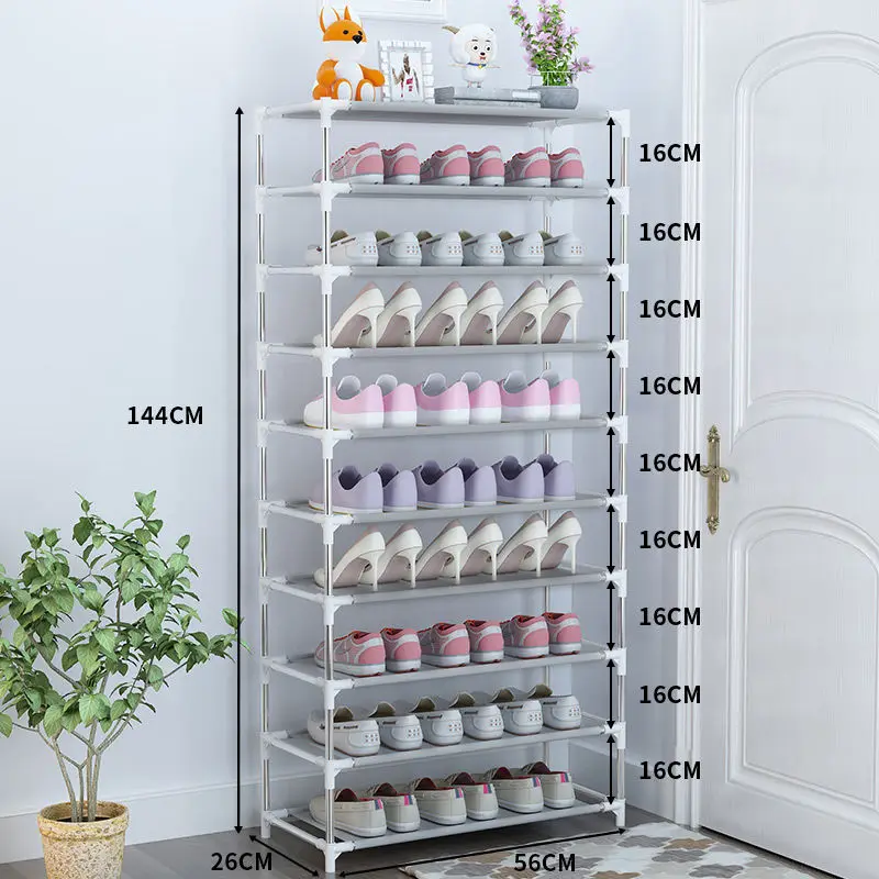 Simple Shoe Rack Metal Shoe Shelf Footwear Amazing Shoerack Living Room Furniture Shoes Organizer Stand Holder Shoe Cabinets