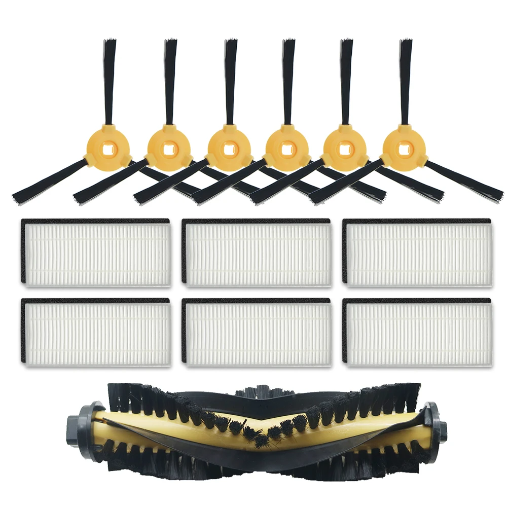 Vendita calda Kit di accessori di ricambio filtro spazzola principale spazzola laterale per Ecovacs DEEBOT N79S N79 filtro aspirapolvere robotico + spazzola