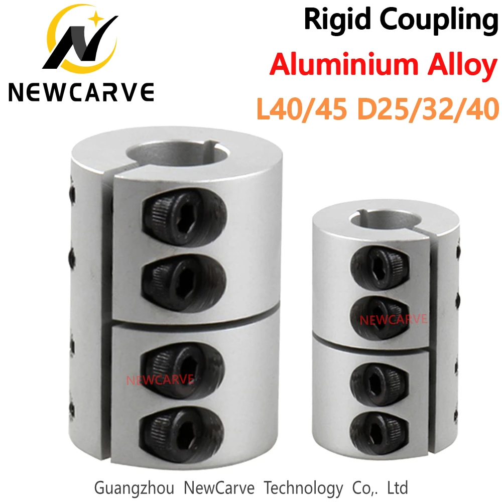 High Precision Rigid Coupling Aluminium Alloy Shaft Coupler 2 M3 Screw For Stepper Motor Accessories Parts NEWCARVE