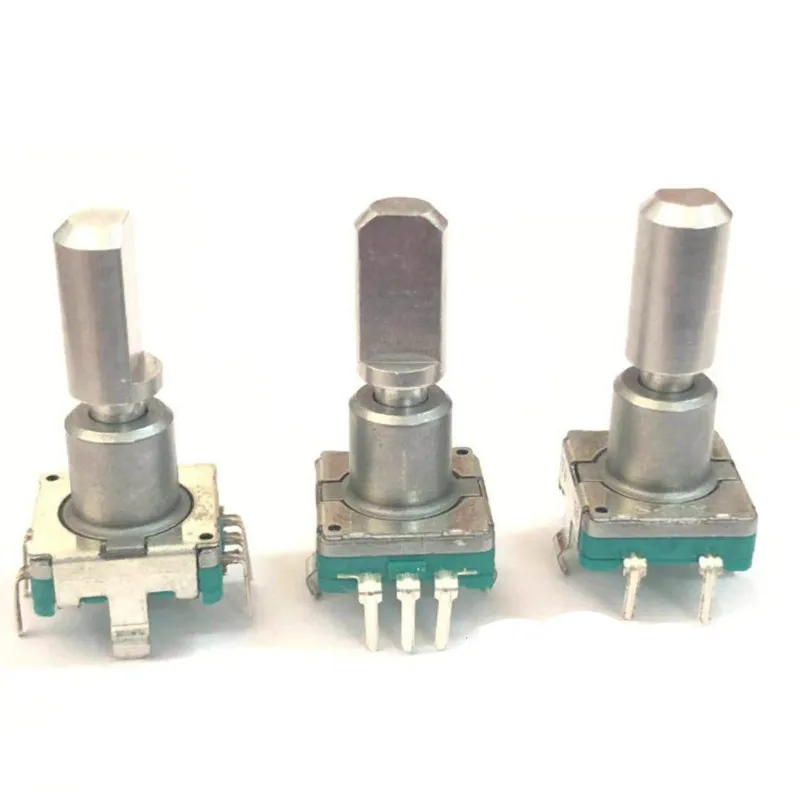 1 Piece EC11 Encoder EC11E18244A5 360 Degree Rotation With Push Switch Shaft Length 20MM 36 Positioning 18 Pulses