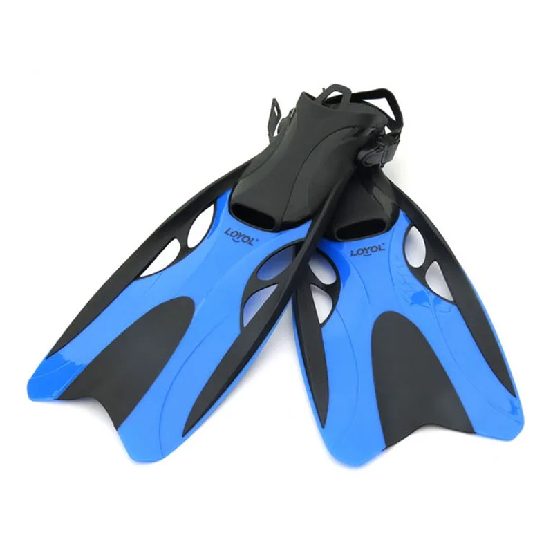 Adults Swimming Fins Silicone Adjustable scuba shoes long Submersible Professional Snorkeling Feet monofin Diving Flippers