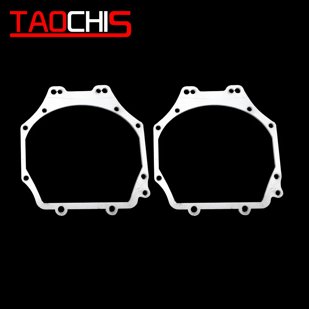 

TAOCHIS Car Styling Frame Adapter Module Set DIY Bracket Holder for Mitsubishi Pajero Wagon Hella 3r 5 Projector Lens