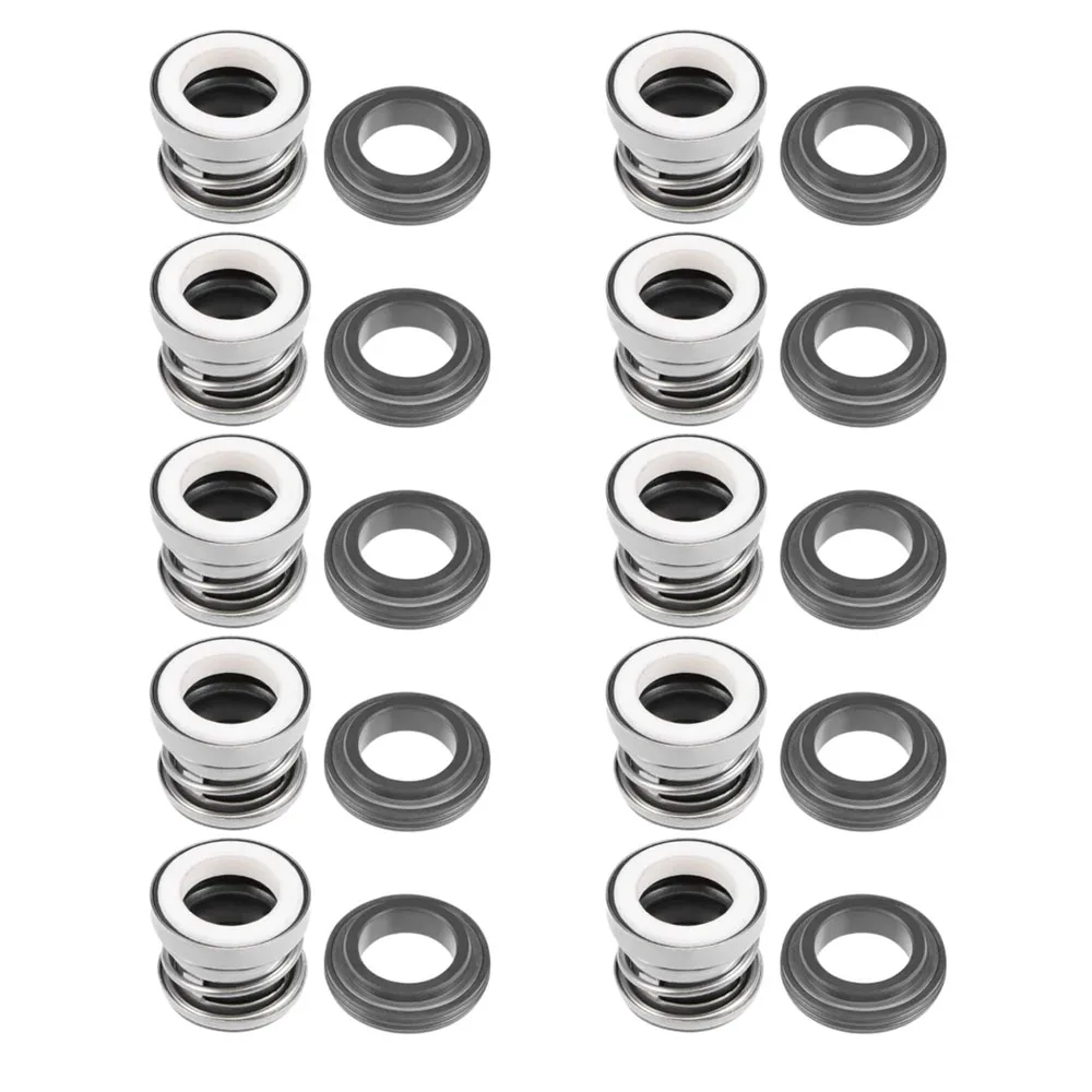 

Mechanical Shaft Seal Replacement for Pool Spa Pump 10pcs 104-12/14/15/16/17/18/19