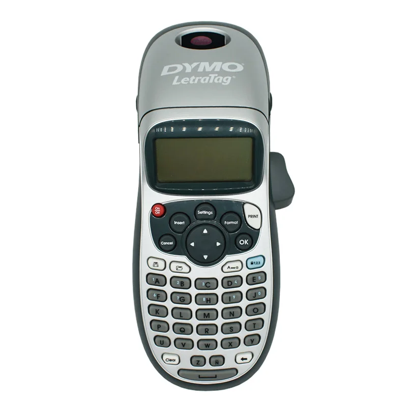 Dymo LetraTag LT-100H Handheld Label Maker Compatible for 12mm Letra Tag 91201 91200 12267 91202 Label Tapes 9V 2A Adapter