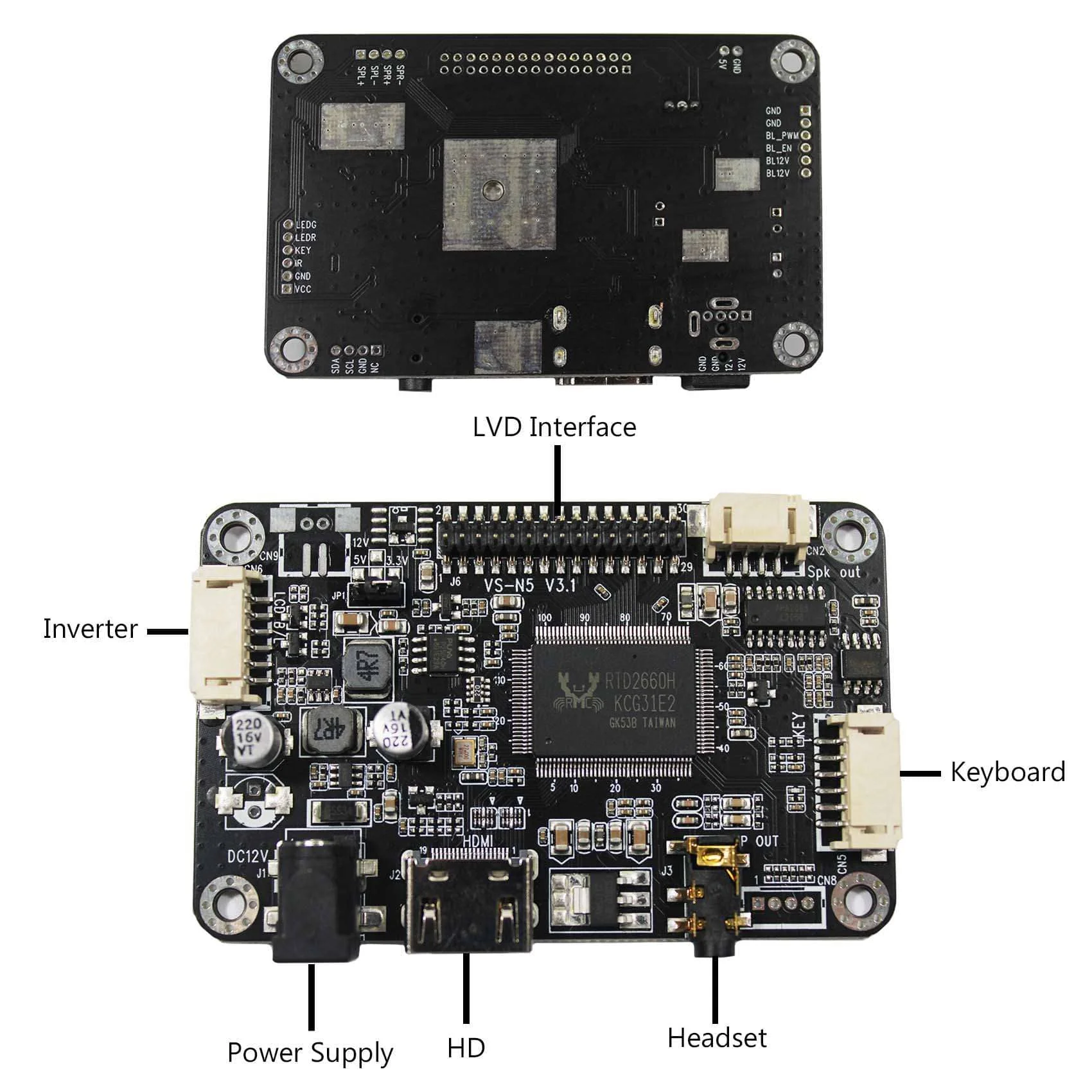 Imagem -04 - Lêndeas Tft-lcd Substituição G104xvn01.0 G104x1-l03 Telas Usadas para Industrial Mais Hd-mi Placa Lcd 10.4 Vs104t004a 1024x768 600