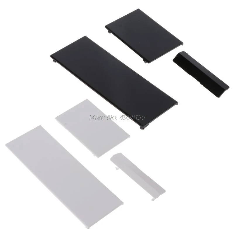 Drop Wholesale Replacement Memeory Card Door Slot Cover Lid 3 Parts Door Covers for Nintendo Nintend Wii Console