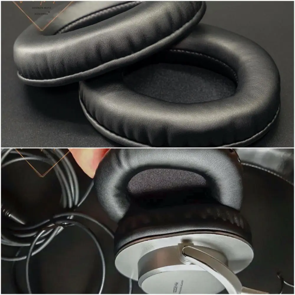 รูปไข่Ellipseรูปร่างไข่หนังนุ่มแผ่นรองหูฟังเบาะโฟมสำหรับRoland RH-200 RH-200Sชุดหูฟังคุณภาพที่สมบูรณ์แบบไม่ราคาถูกรุ่น