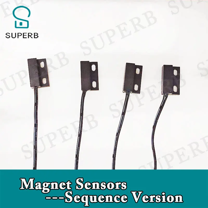 Superb escape room props magnet sensors sequence version use a strong magnet close to magnet sensors in right sequence to unlock