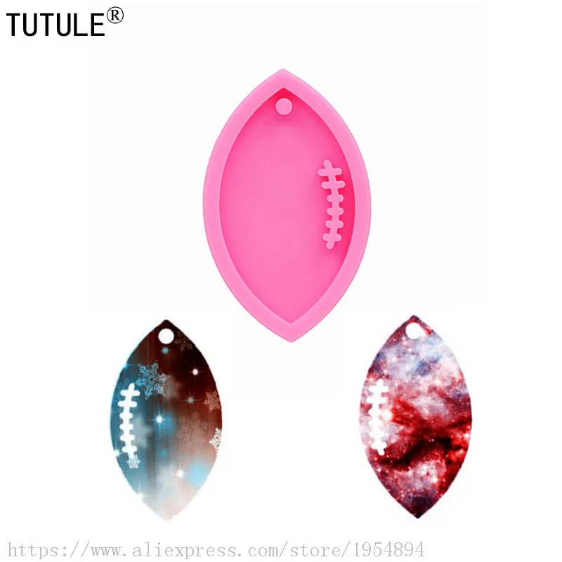 

Rugby Keychain Mould-Silicone Keychains Mold DIY Jewelry Making Epoxy Resin Mold-Rugby Mold,Keychain Molds,Pendant Necklace Mold