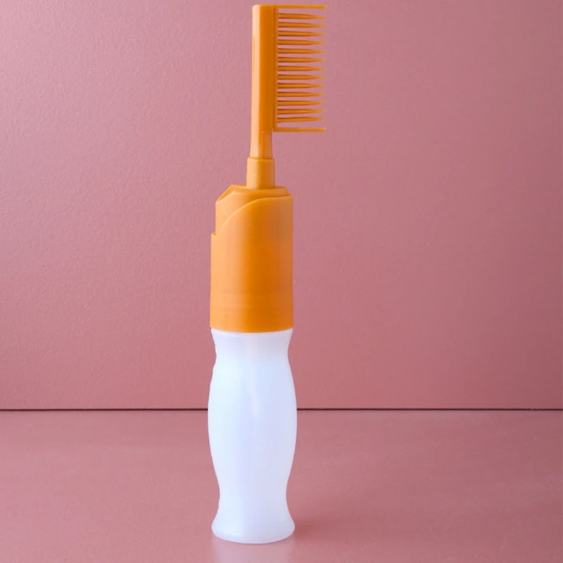 Tóc Chuyên Nghiệp Colouring Lược Trống Tóc Chai Với Applicator Bàn Chải Pha Chế Salon Tóc Tạo Kiểu Công Cụ