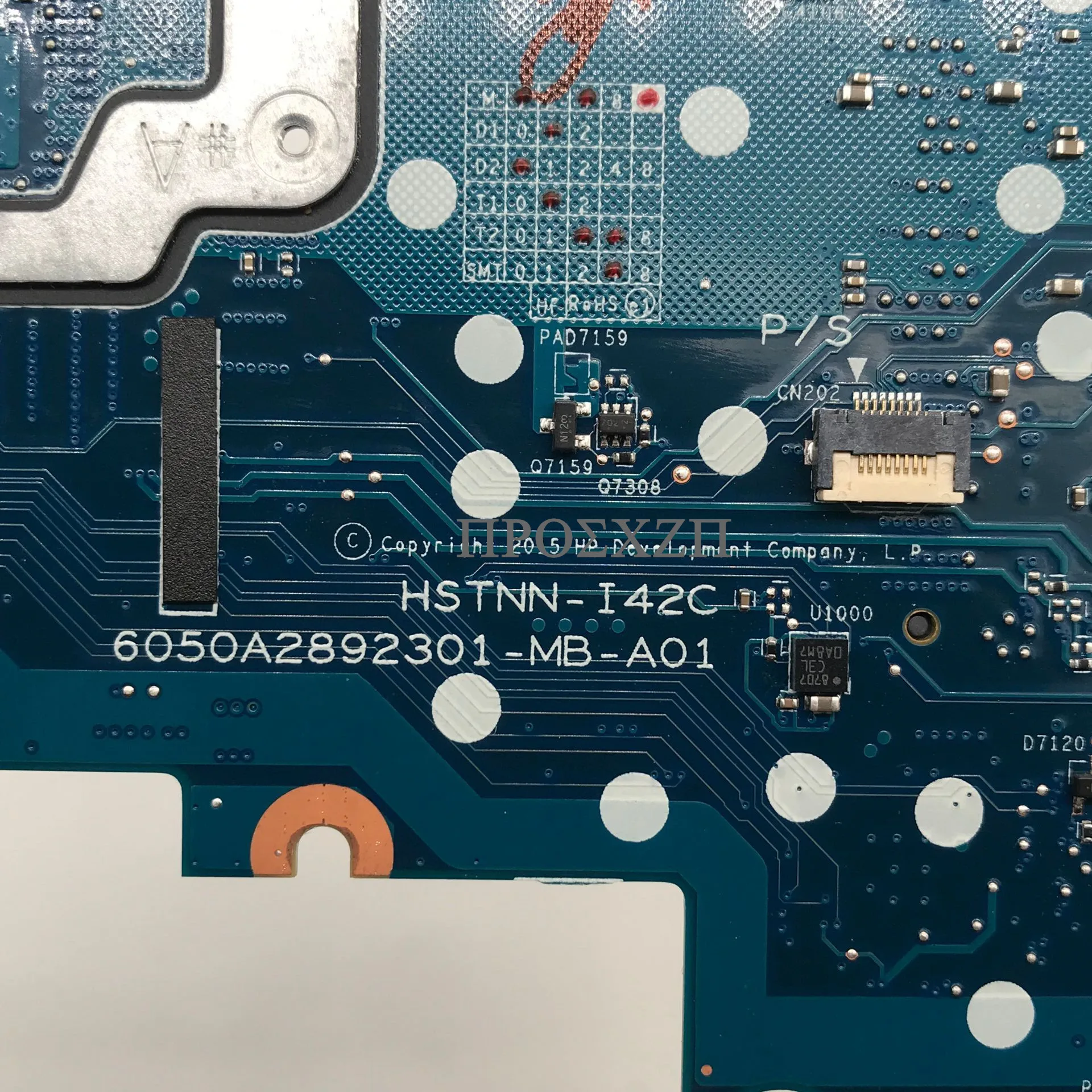 

831764-001 831764-601 High Quality For 820 G3 Laptop Motherboard 6050A2892301-MB-A01 With SR2EZ I7-6500U CPU 100% Working Well