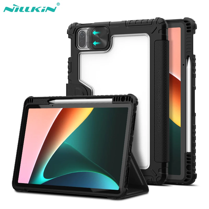 

NILLKIN For Xiaomi Pad 6 Pro Case Magnetic Cover For Xiaomi Pad 6 Camera Protection Cover With Pencil Holder For Mi Pad 6 pro