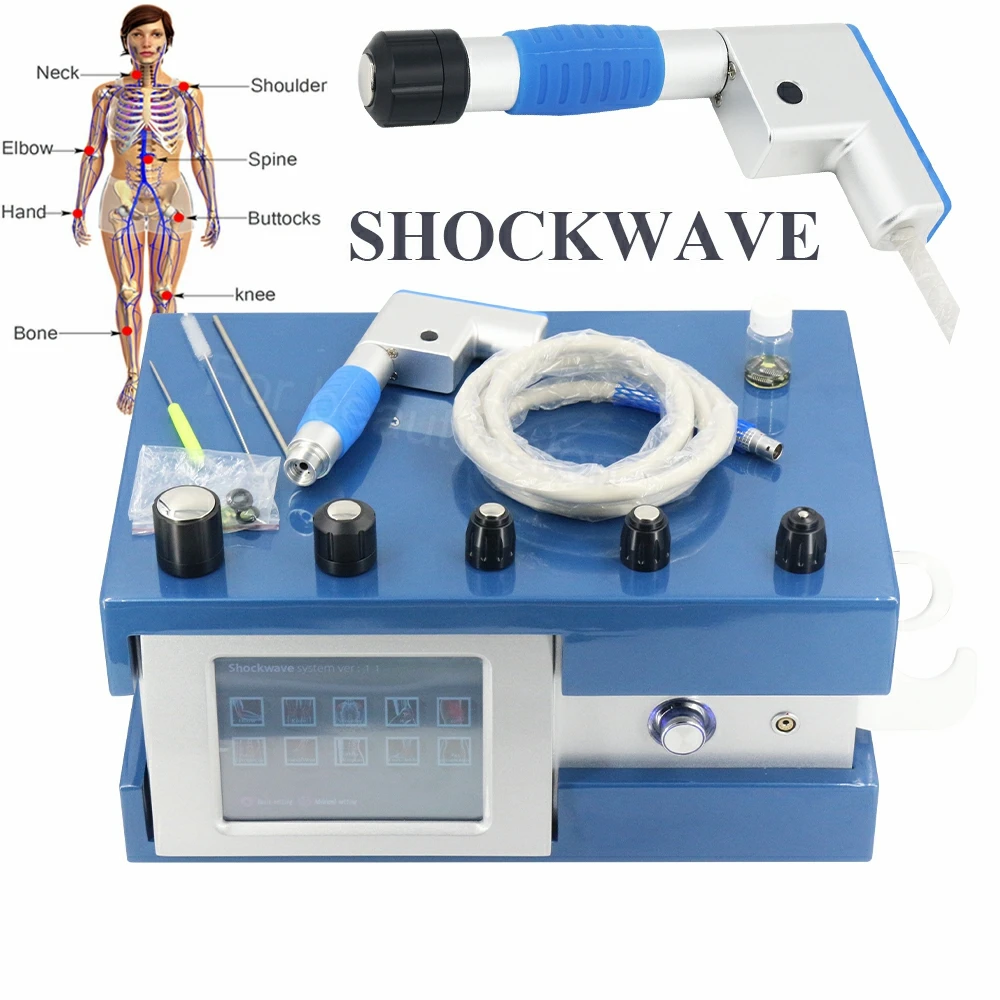 

Shockwave Therapy Machine For ED Treatment Sports Injury Joint Pain Relief Shock Wave Body Relax Newest Massager Relaxation