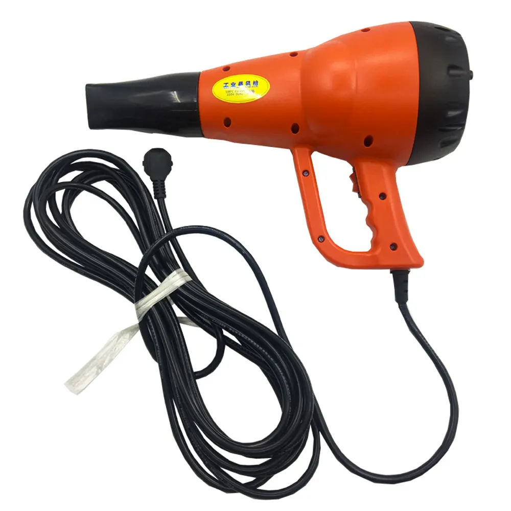 

Powerful Industrial Heat Gun Hair Dryer Hot Air Plastic Welding Gun Special For Stone Heat Shrinkable Film