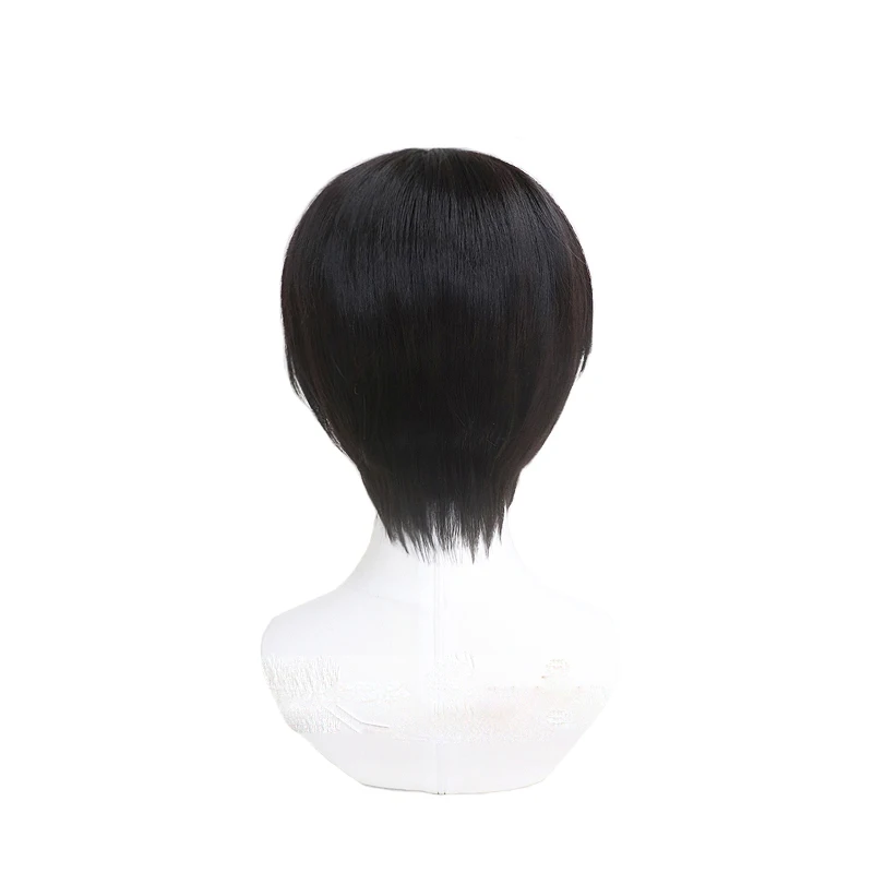 Jibaku Shounen Hanako Kun Cosplay Wigs Hanako Kun Cosplay Wig Short Black Heat Resistant Synthetic Hair Halloween