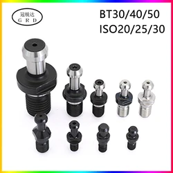 Serie bt iso-clavos de tracción usados, bt30, bt40, bt50, iso20, iso25, iso30, coordenadas BT30/40/50, ISO20/25/30, portaherramientas