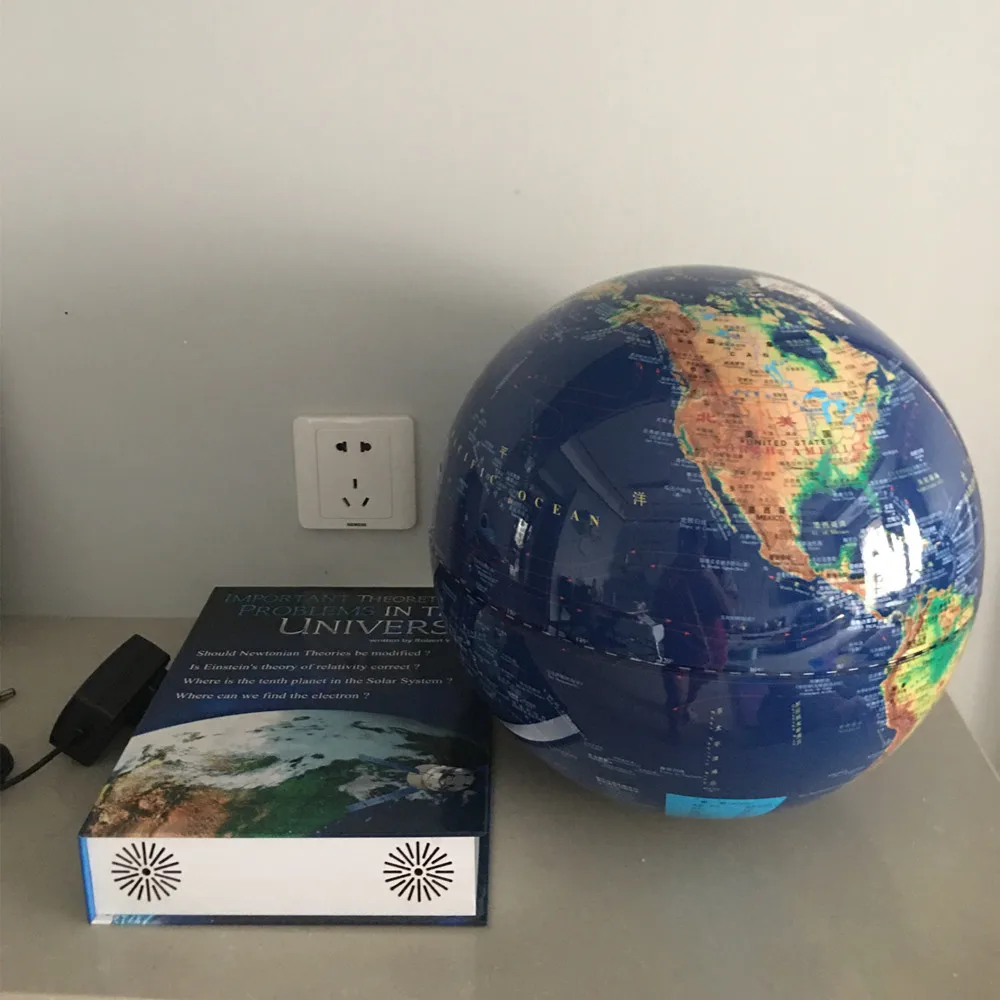 Imagem -06 - Globo de Suspensão Magnética com Bluetooth Caixa de Som em Formato de Livro de 12 Polegadas com Mapa do Mundo para Festival Presentes e Decoração de Mesa de Escritório